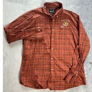 Barbour Dorchester Plaid Long Sleeve Button Down Shirt Men's XL Regular Fit